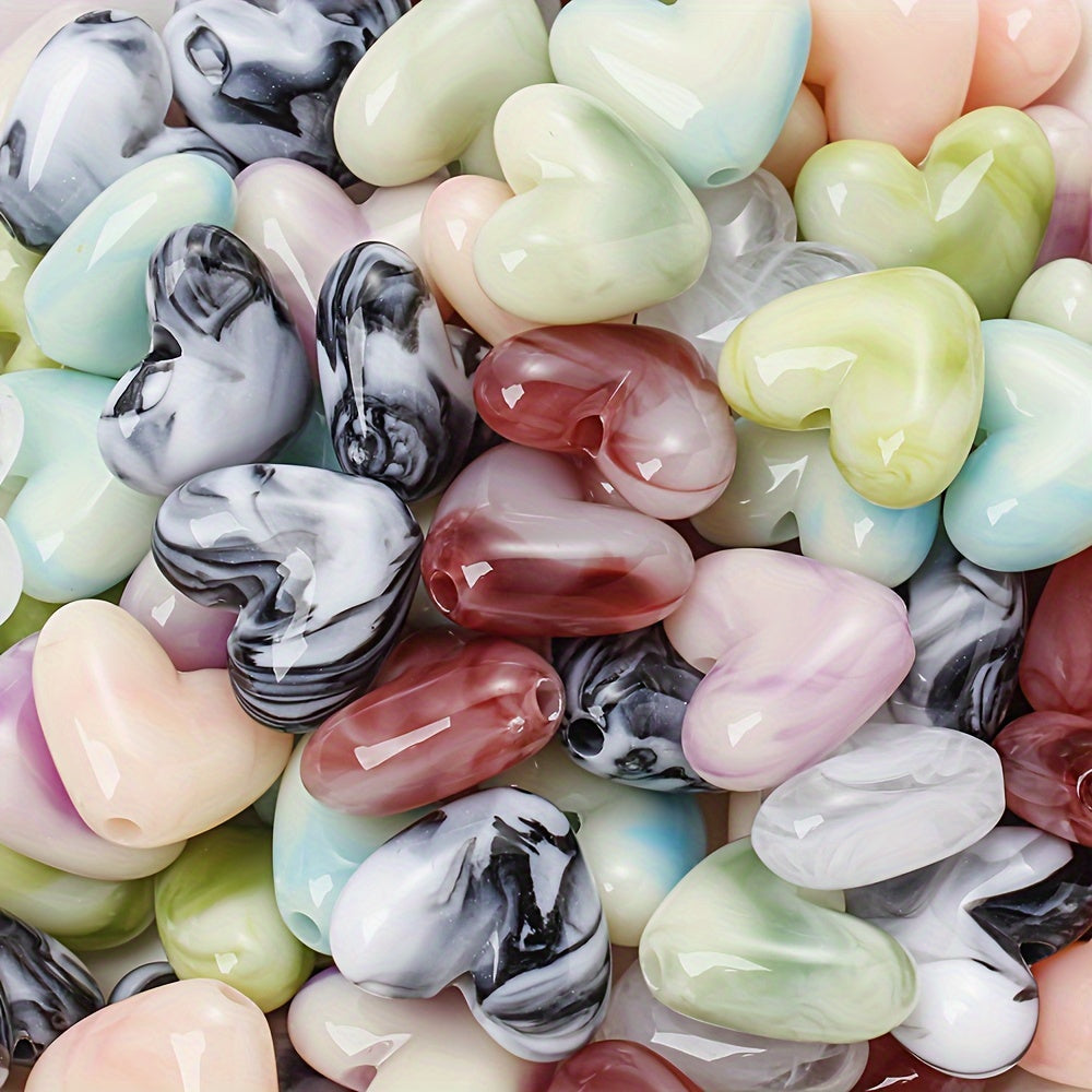 Love Acrylic Beads