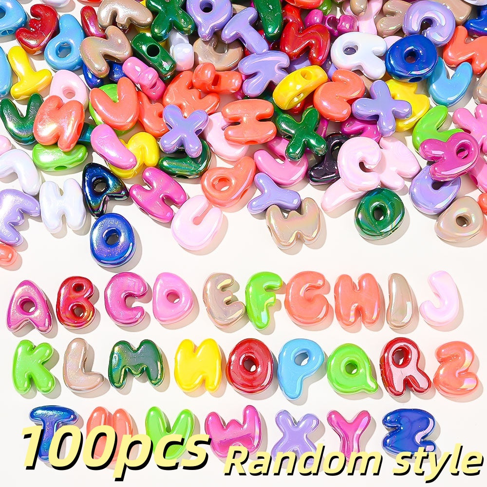 Acrylic Alphabet Letter Beads