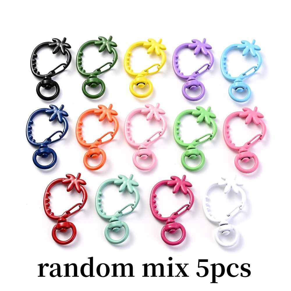 Strawberry Lobster Clasps for Keychain and Jewelry Making