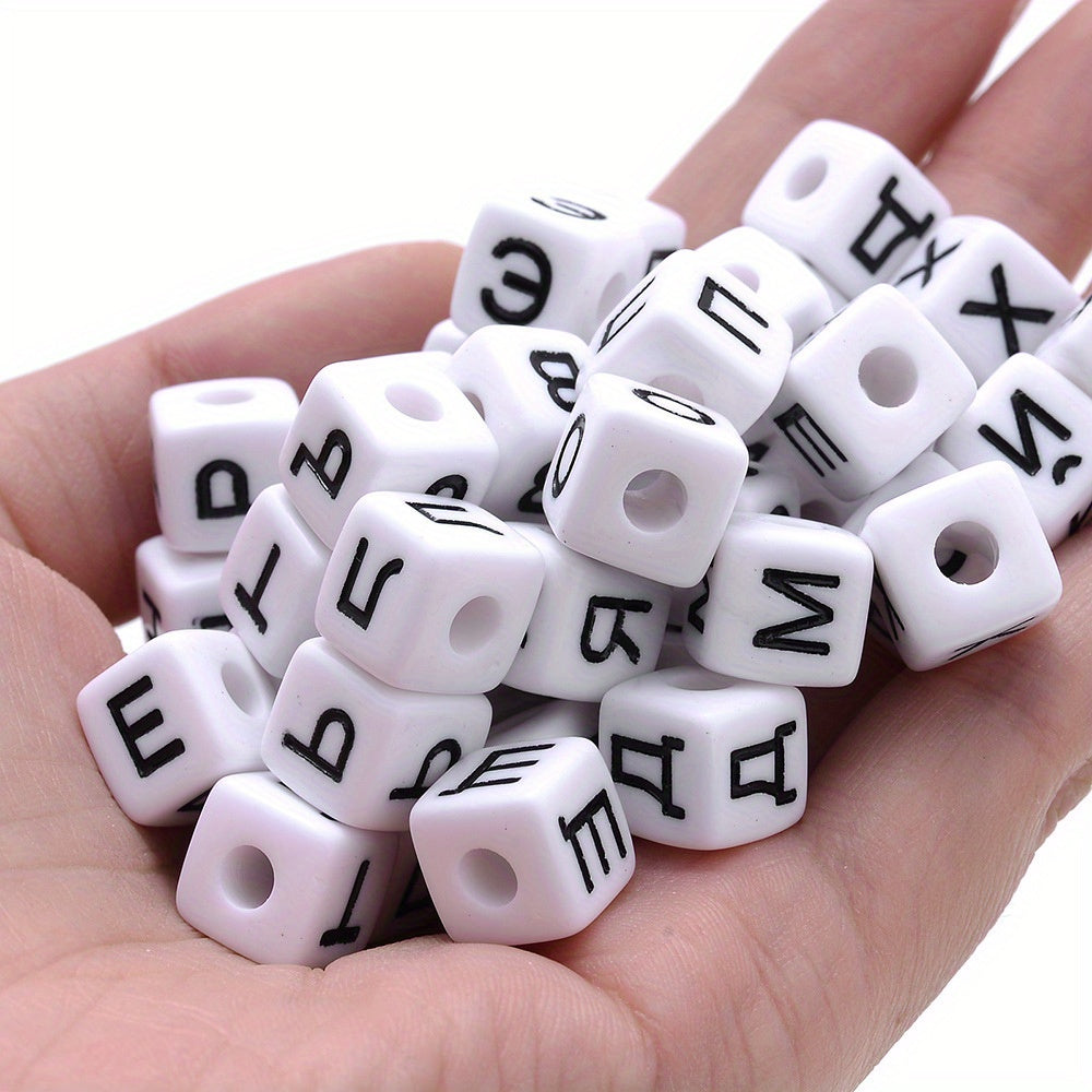30PCS Acrylic Letter Spacer Bead Set