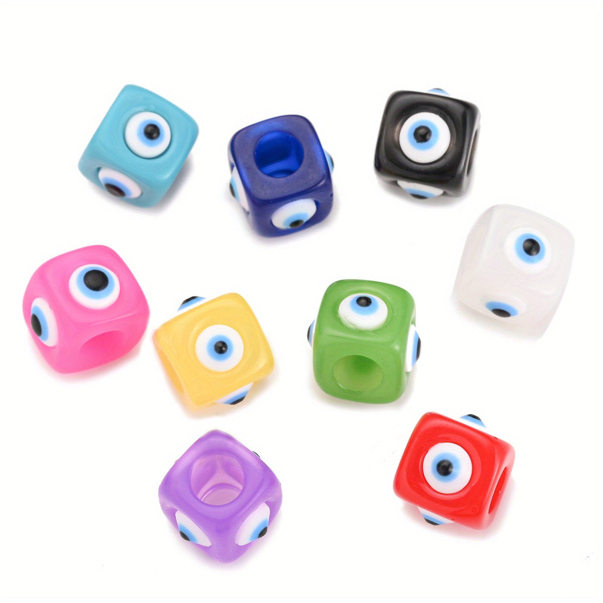 Evil Eye Resin Beads