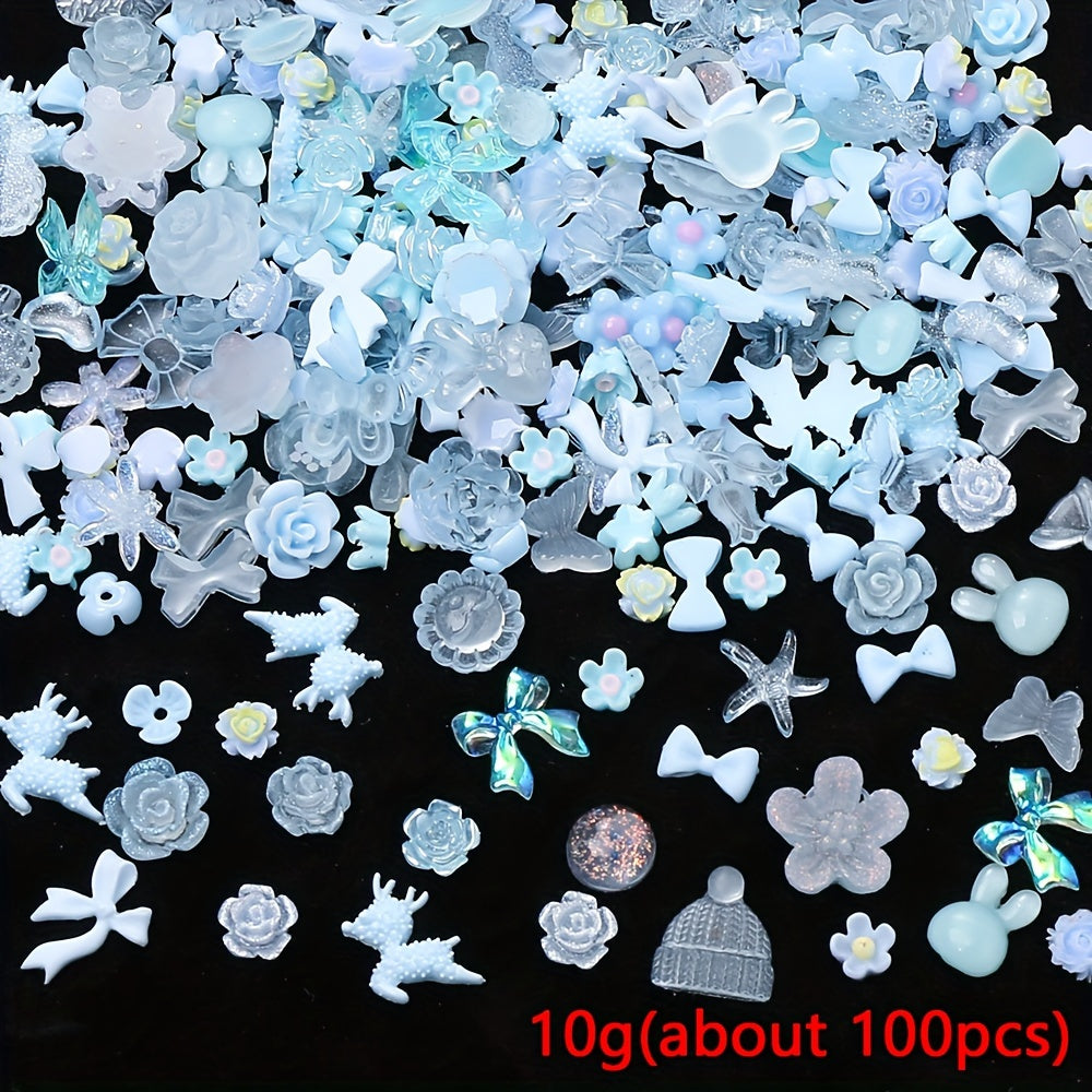 Luminous Acrylic Flatback Patch Beads