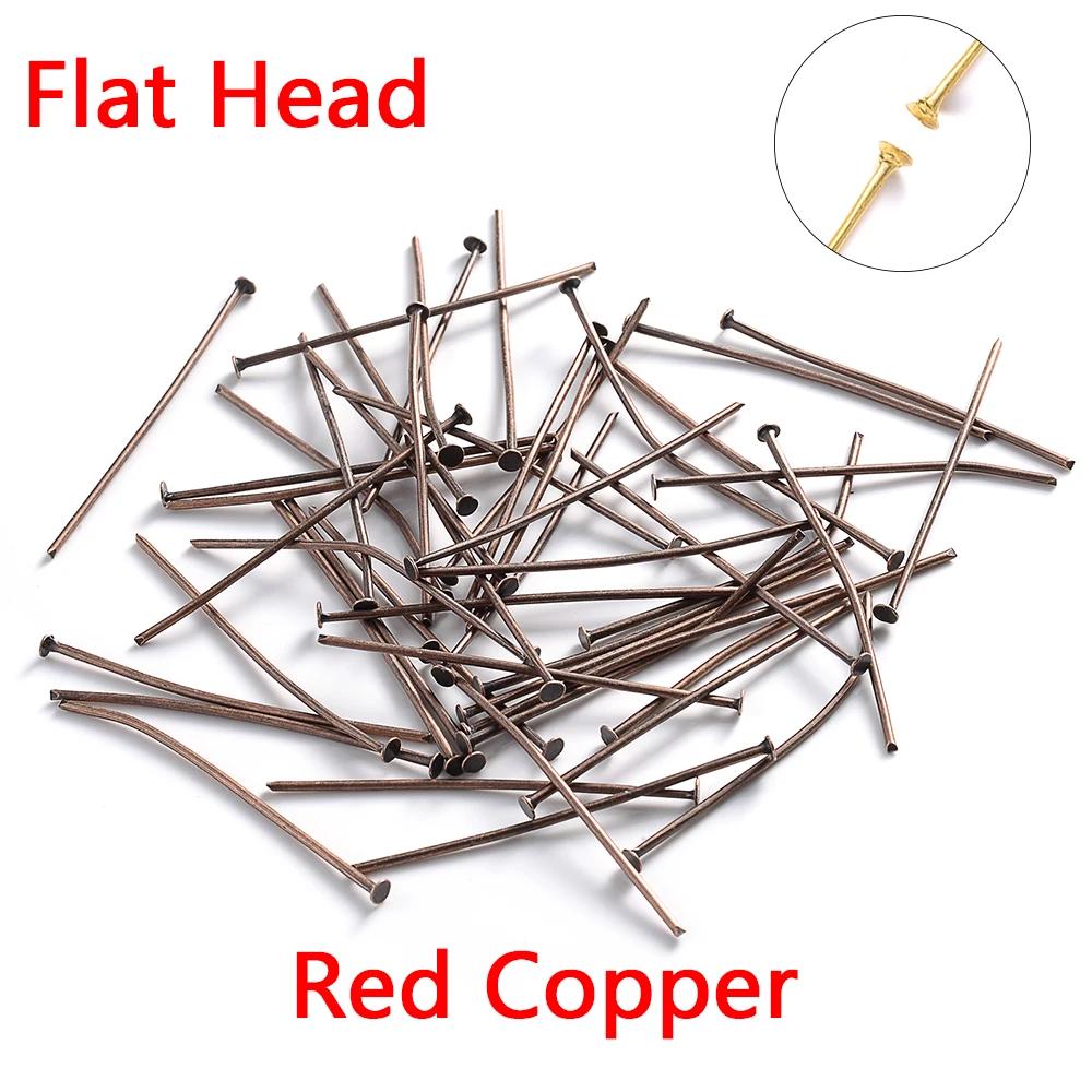 Metal Flat Head Pins