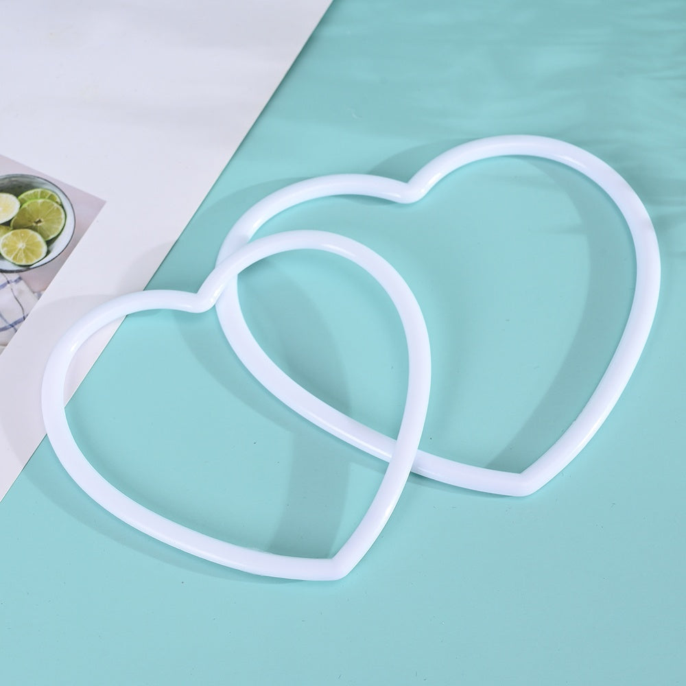 10PCS Heart-Shaped Decorative Pendant Set