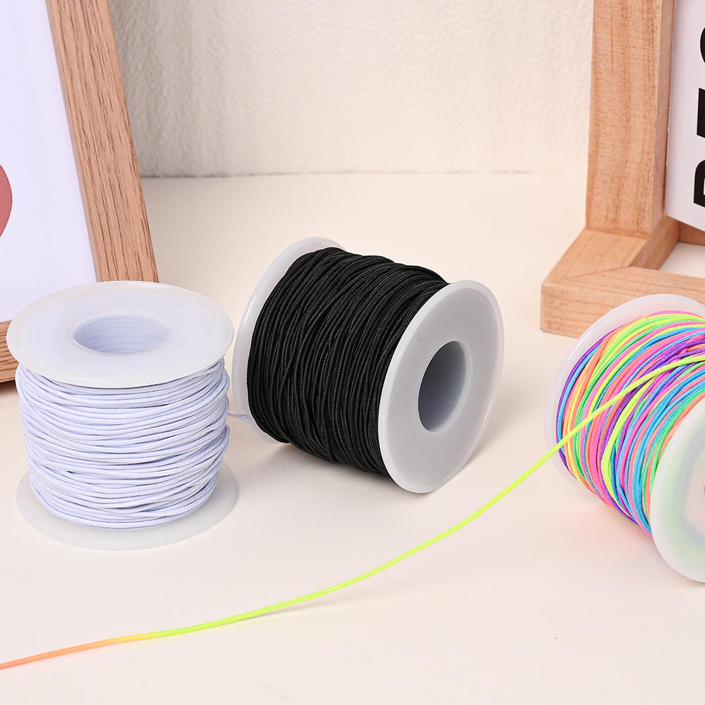 Mixed Color Plastic Stretch Thread