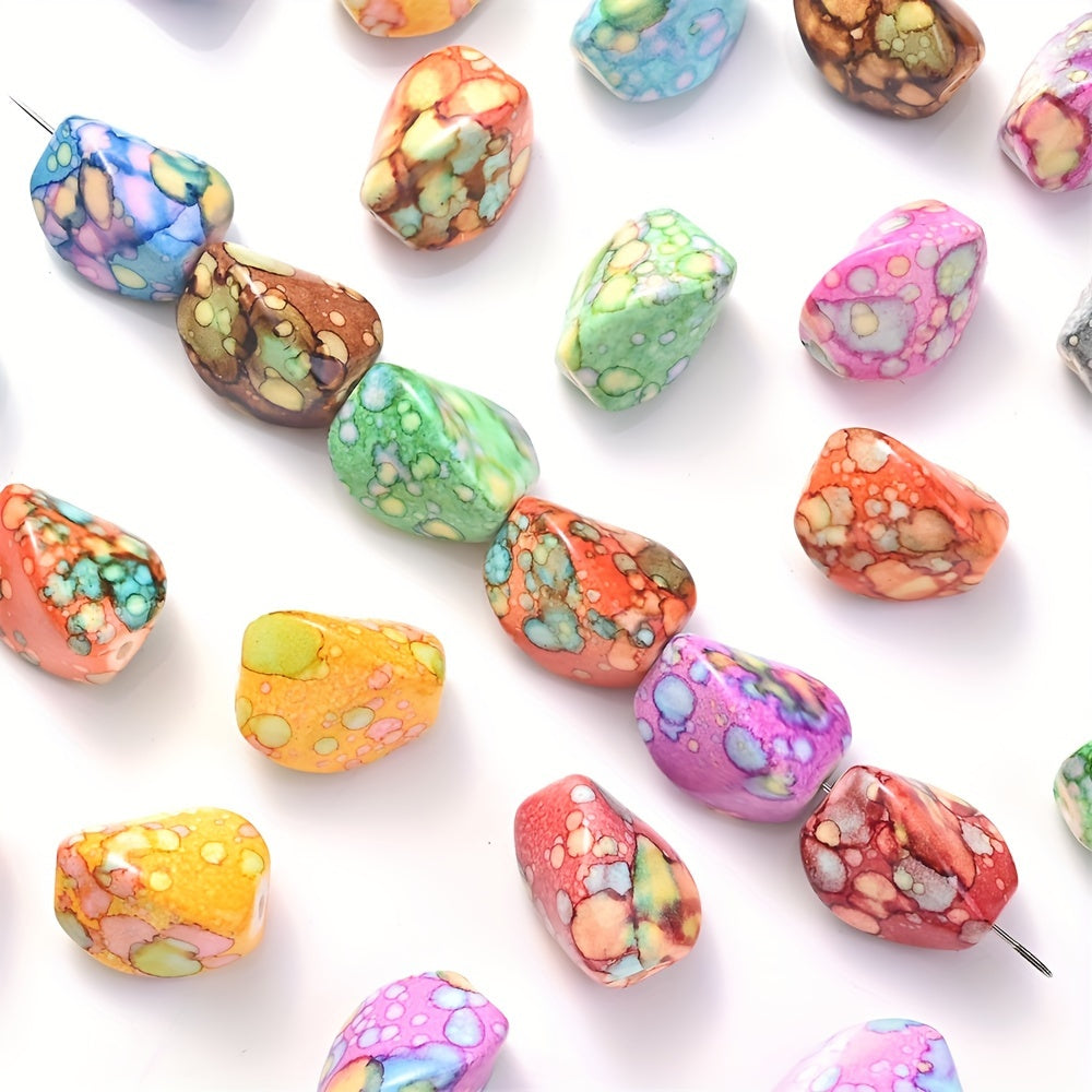 Irregular Shape Acrylic Beads