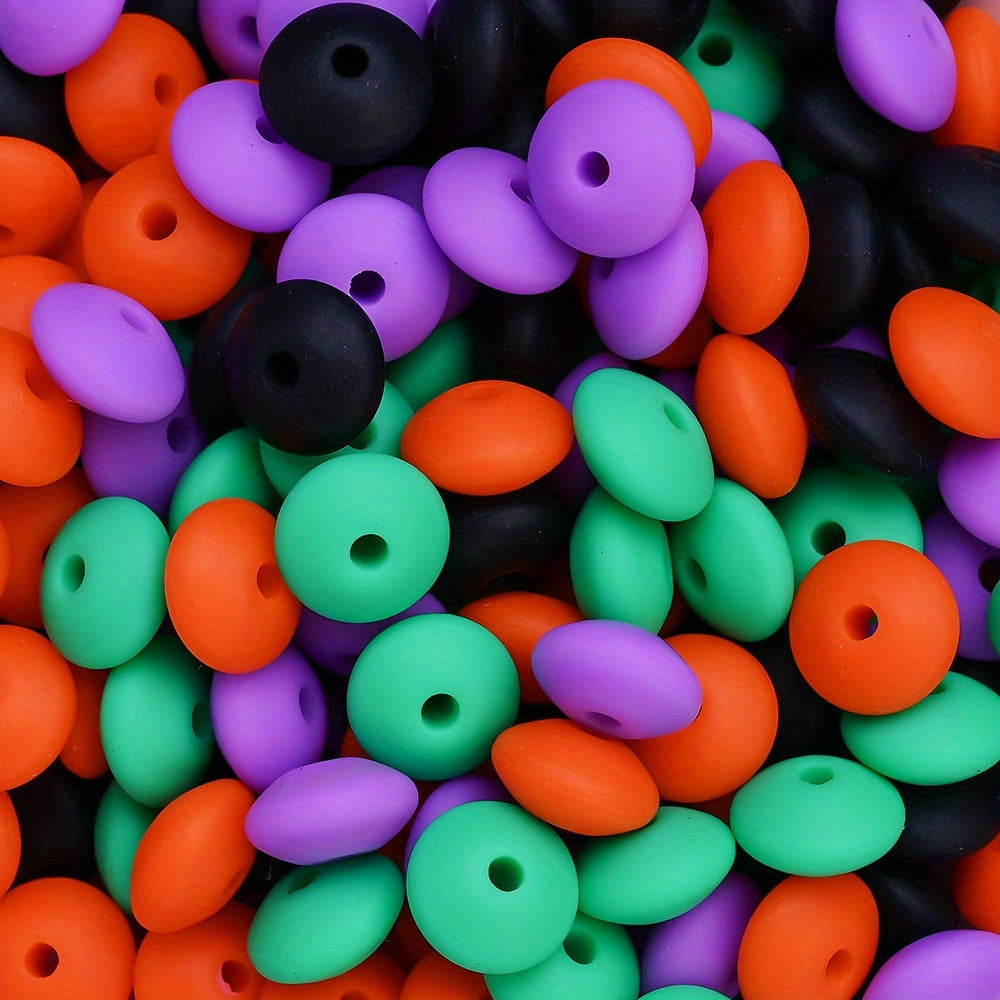 Silicone Abacus Spacer Beads
