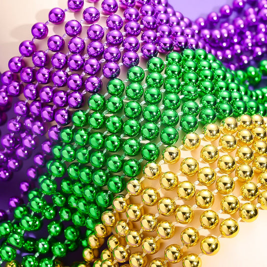 Mardi Gras Carnival Beaded Necklaces