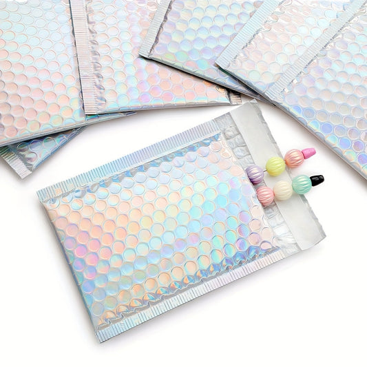 10-Piece Self-Adhesive Bubble Bags