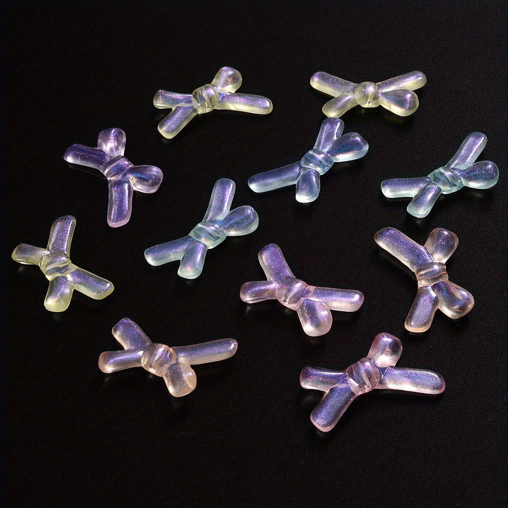 Butterfly Shape Acrylic Spacer Beads