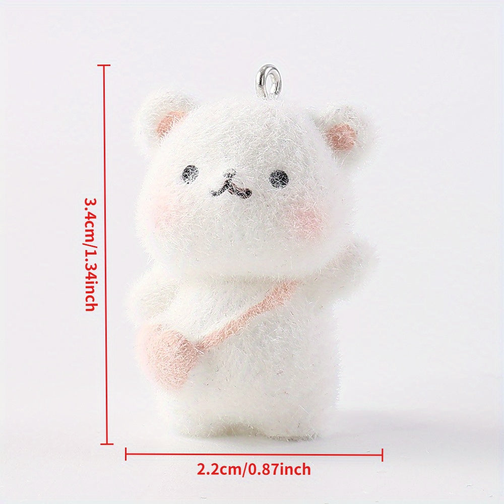 Resin Puppy Pendants