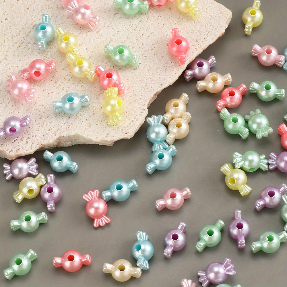 Candy Shape Light Acrylic Beads
