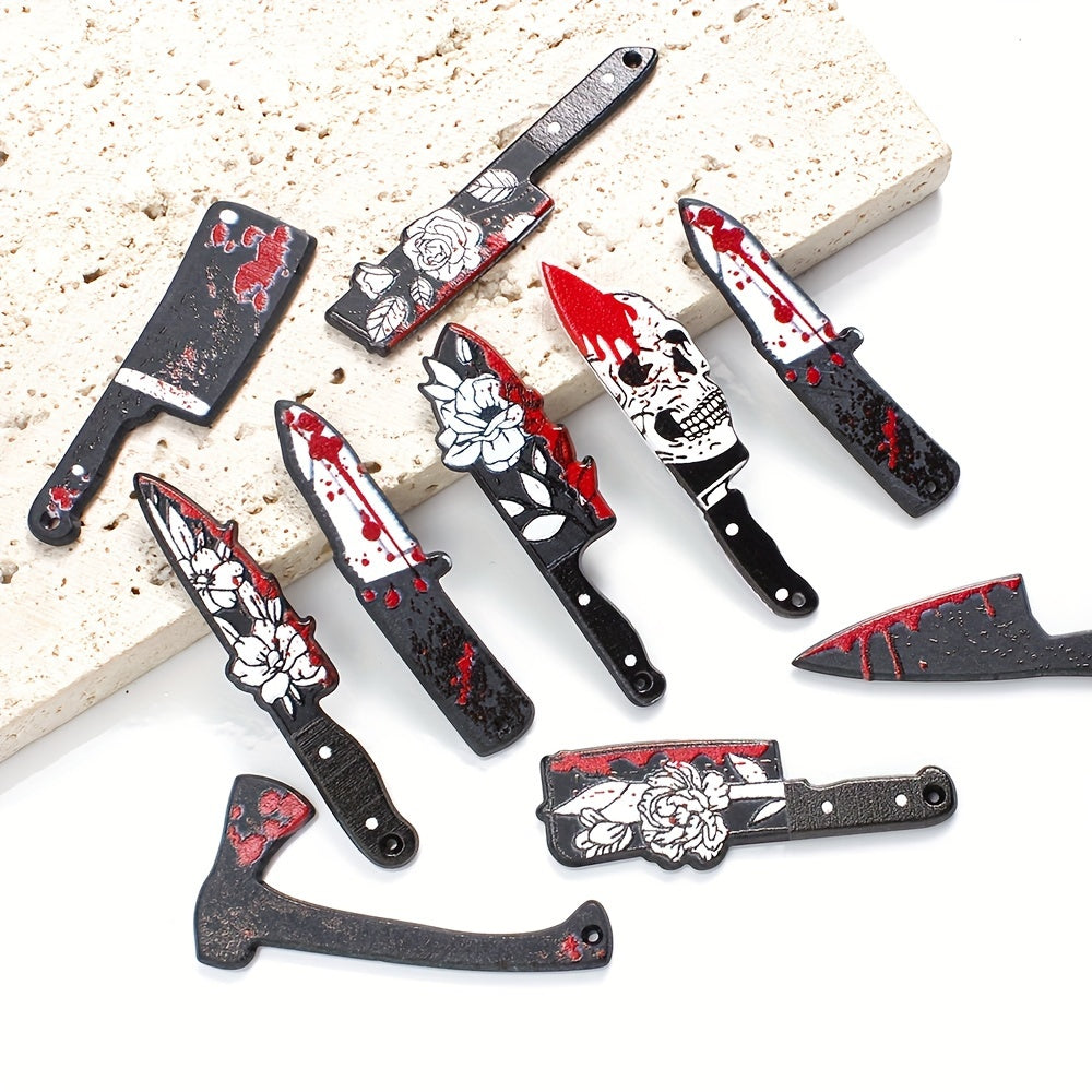 Horror Bloody Style Acrylic Beads