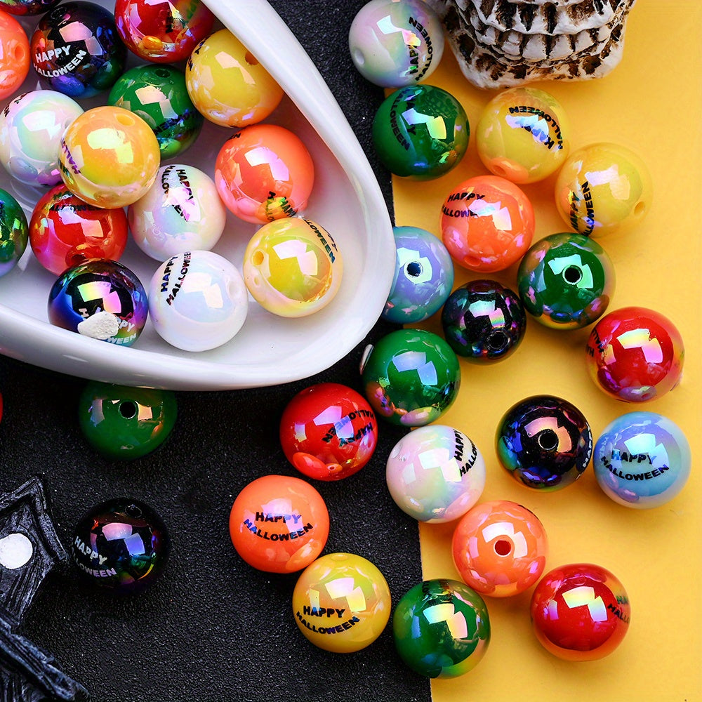 Halloween Letter Acrylic Beads
