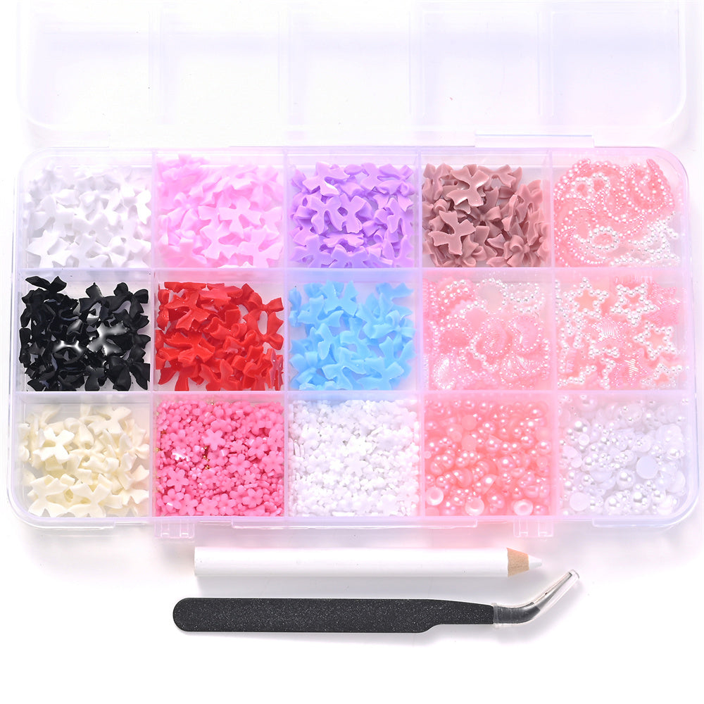 Mixed Resin Decorative Beads Set
