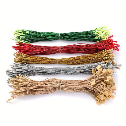 Multicolor Bullet Cord Hanging Tag Loops