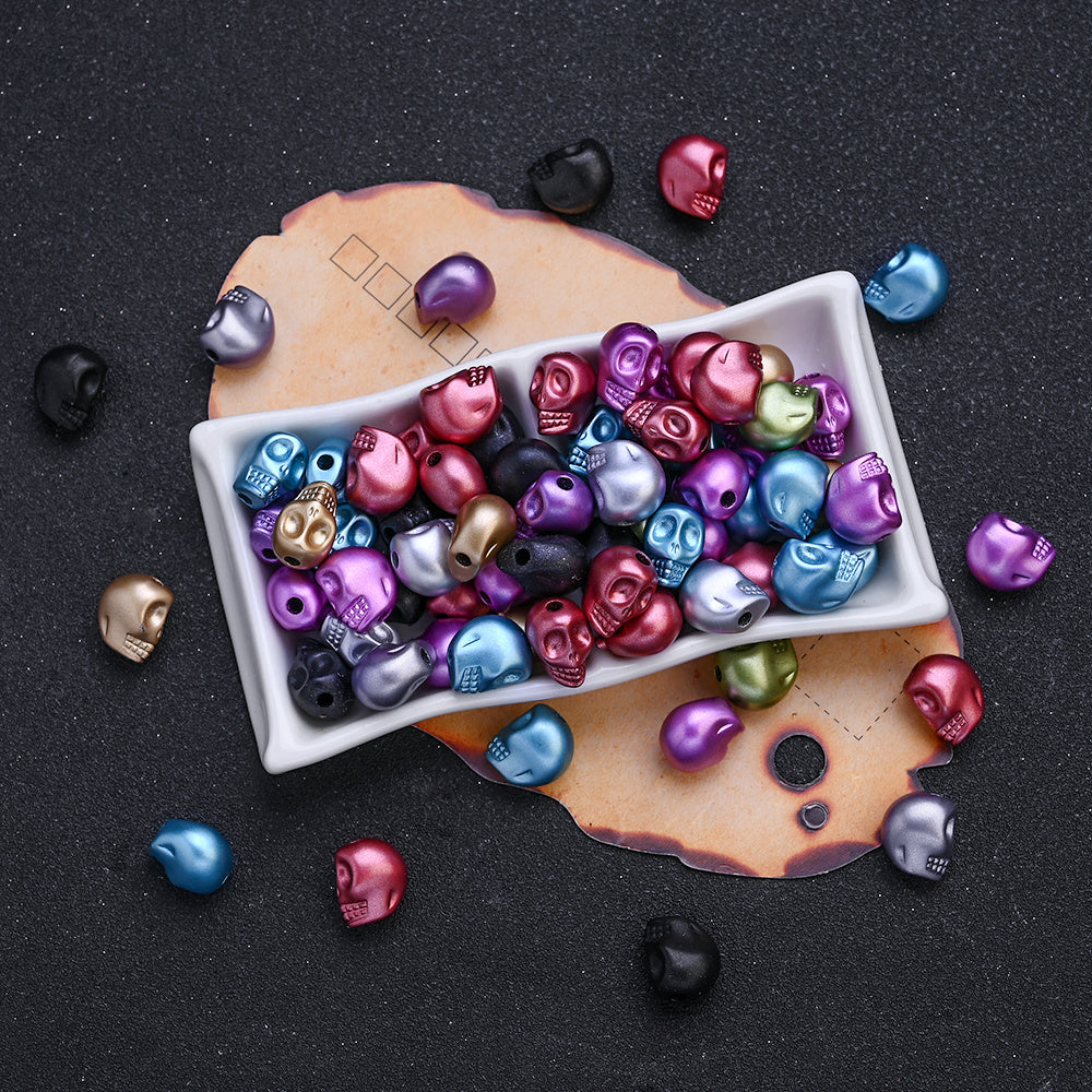 Acrylic Skull Charms