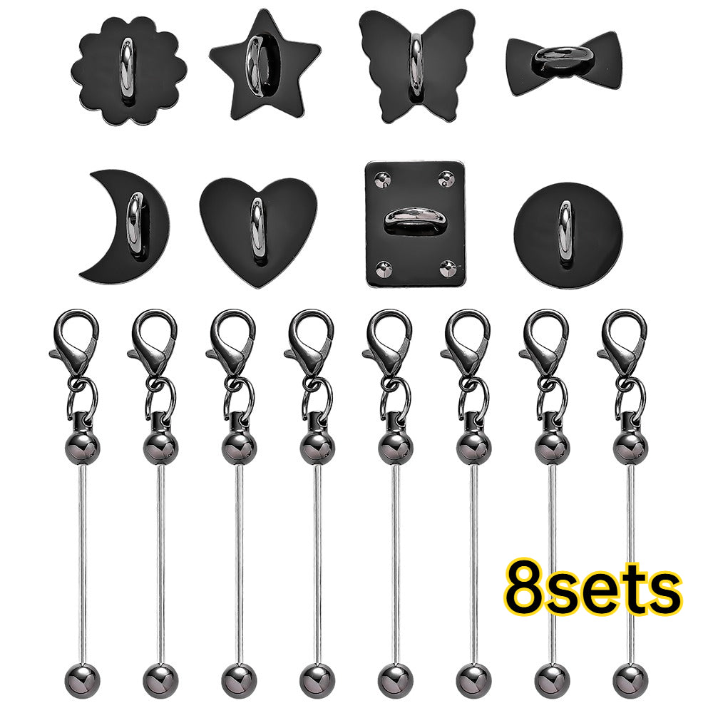 DIY Keychain Making Kit with Flatback Charms