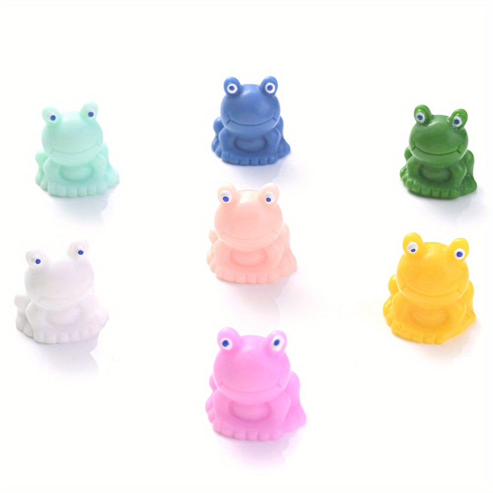 16x17mm 10pcs Resin Frog Beads