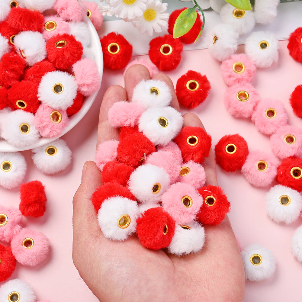 Valentine's Day Plush Iron Beads