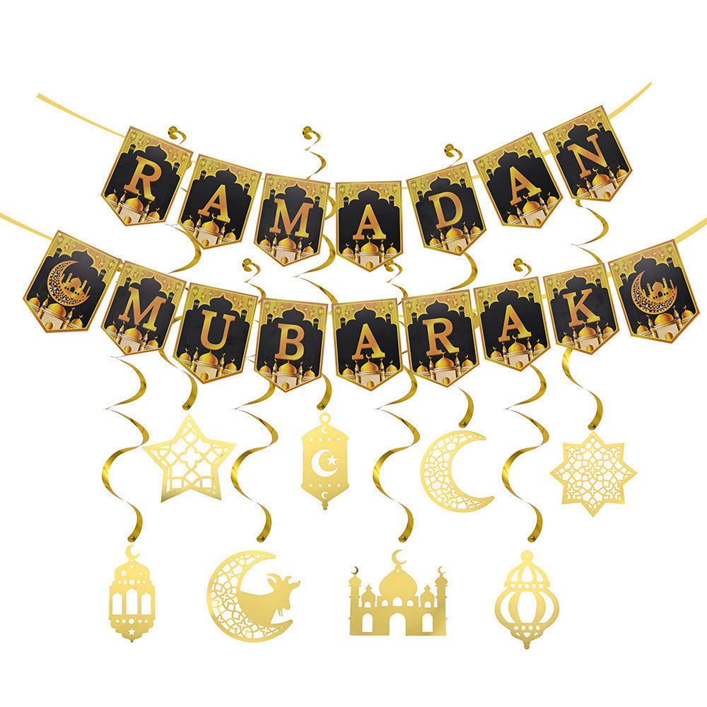 Ramadan Flag Banner Decoration Set