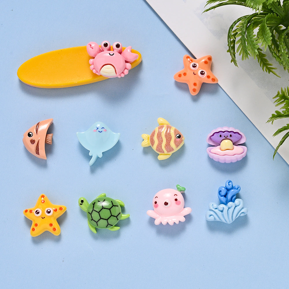 Ocean Style Resin Patches