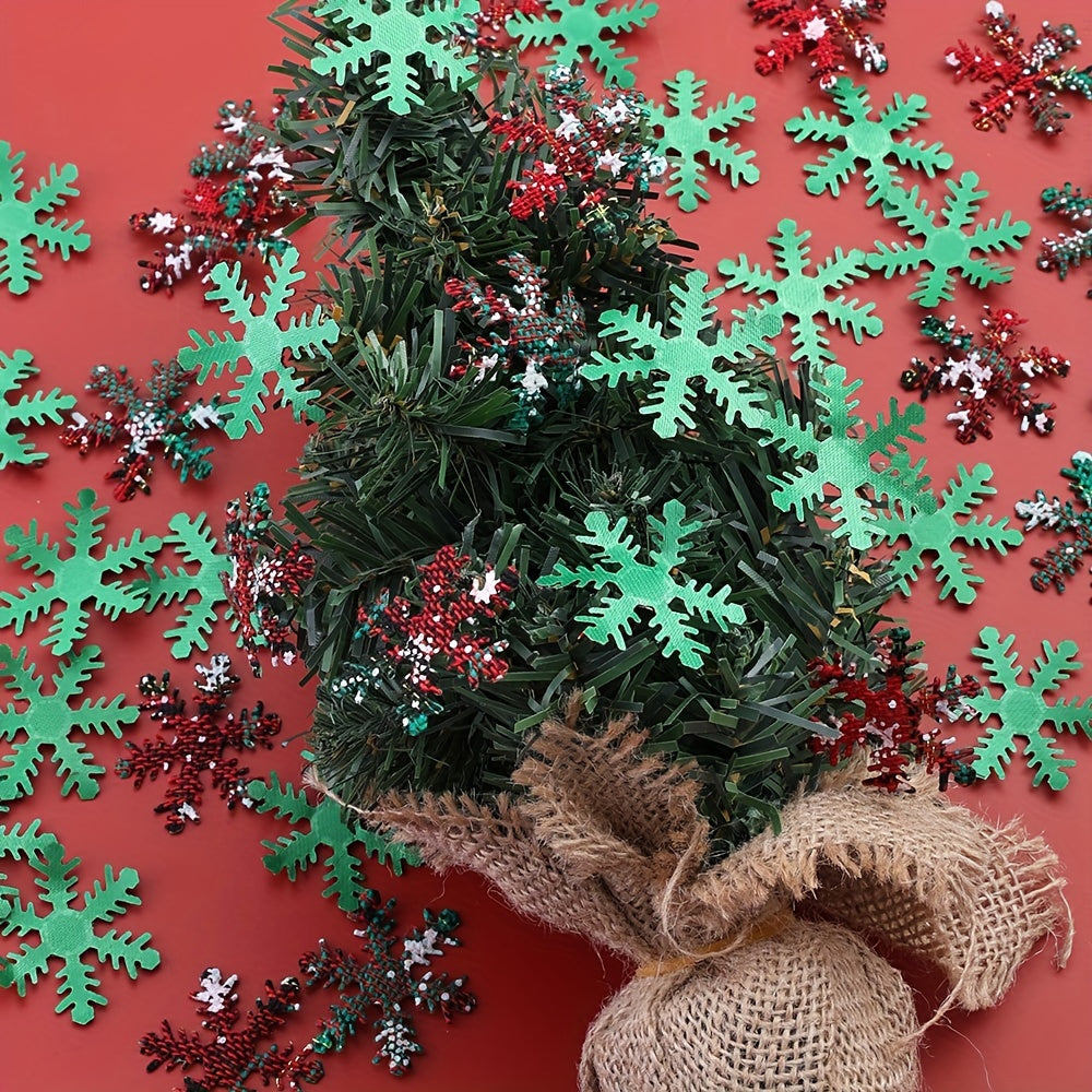 Christmas Polyester Snowflake Patches