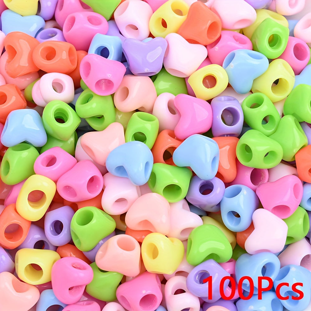 Solid Color Acrylic Star Beads