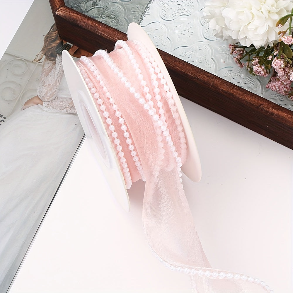 4 cm Fishtail Fabric Ribbon, 4.5 m