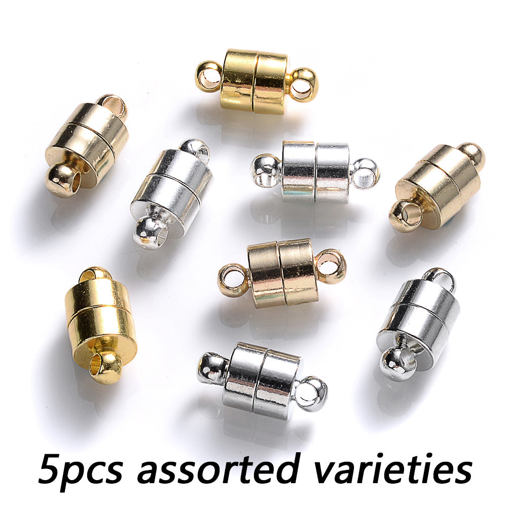 5/10-Piece Copper Magnetic Necklace & Bracelet Clasps