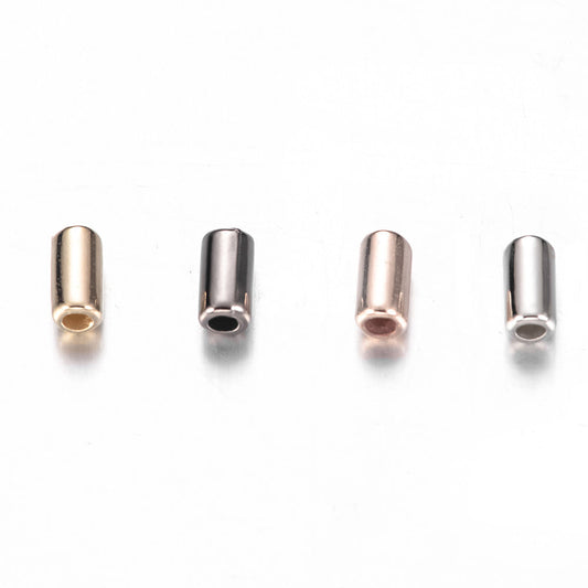 Long Tube CCB Spacer Beads