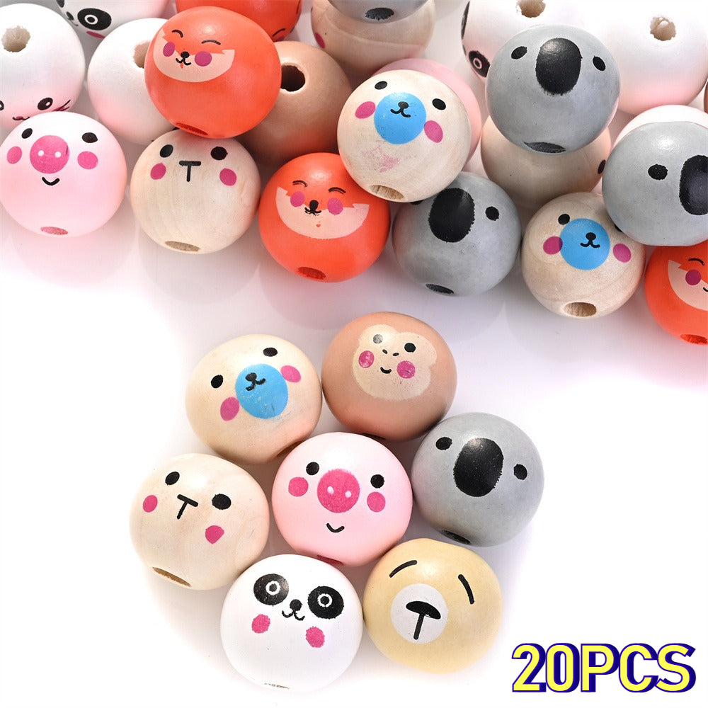Animal Series Wooden Beads