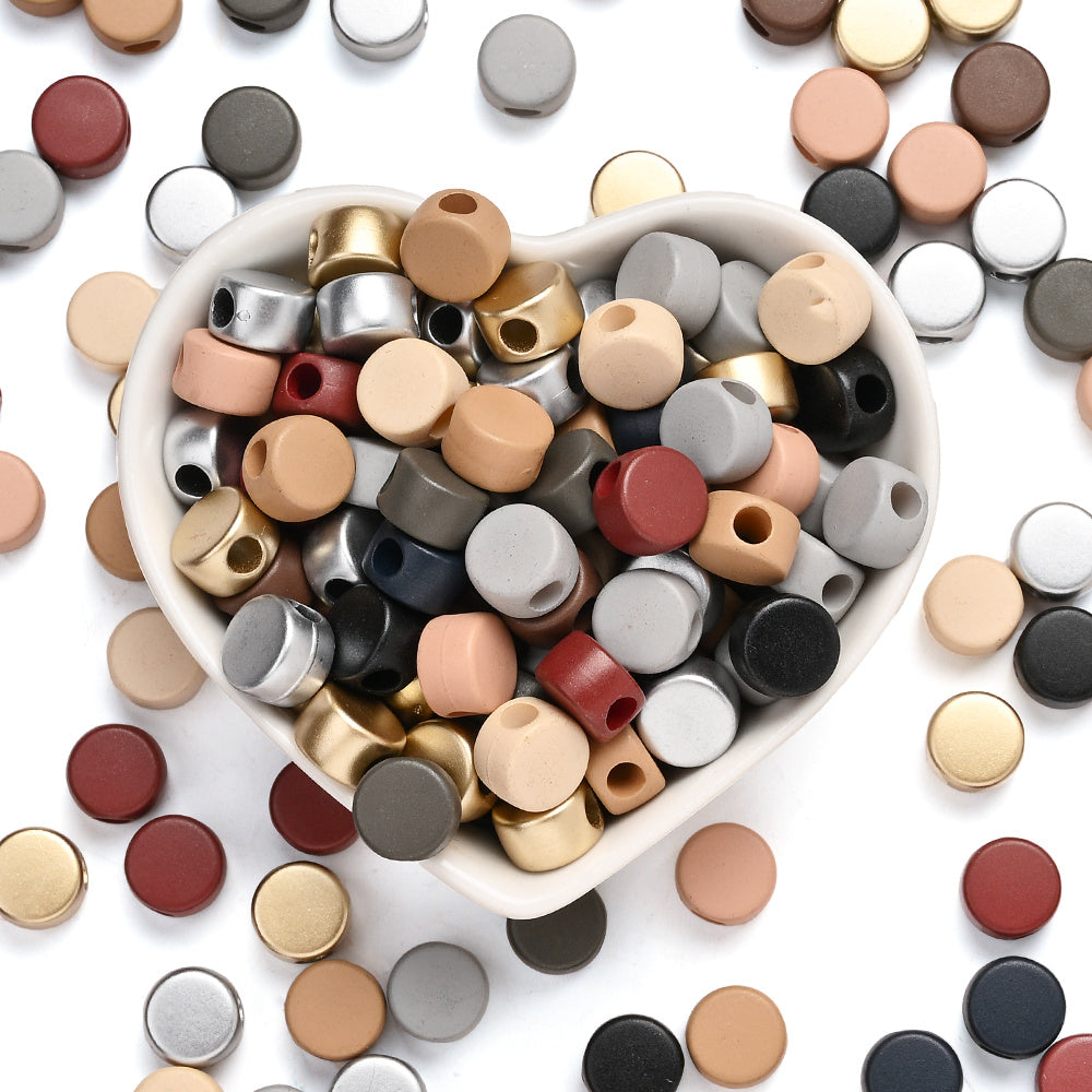 Morandi Color Acrylic Beads