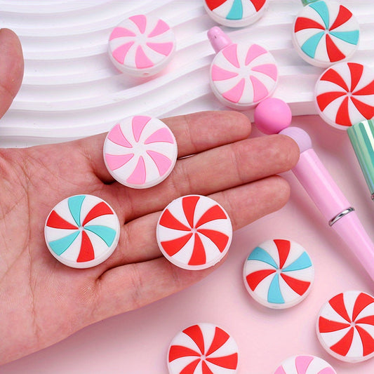 Round Silicone Focal Beads