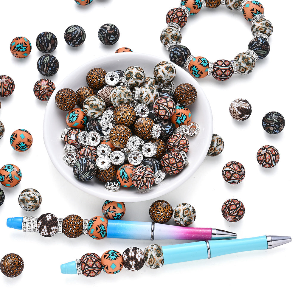 Indian Style Silicone Spacer Beads