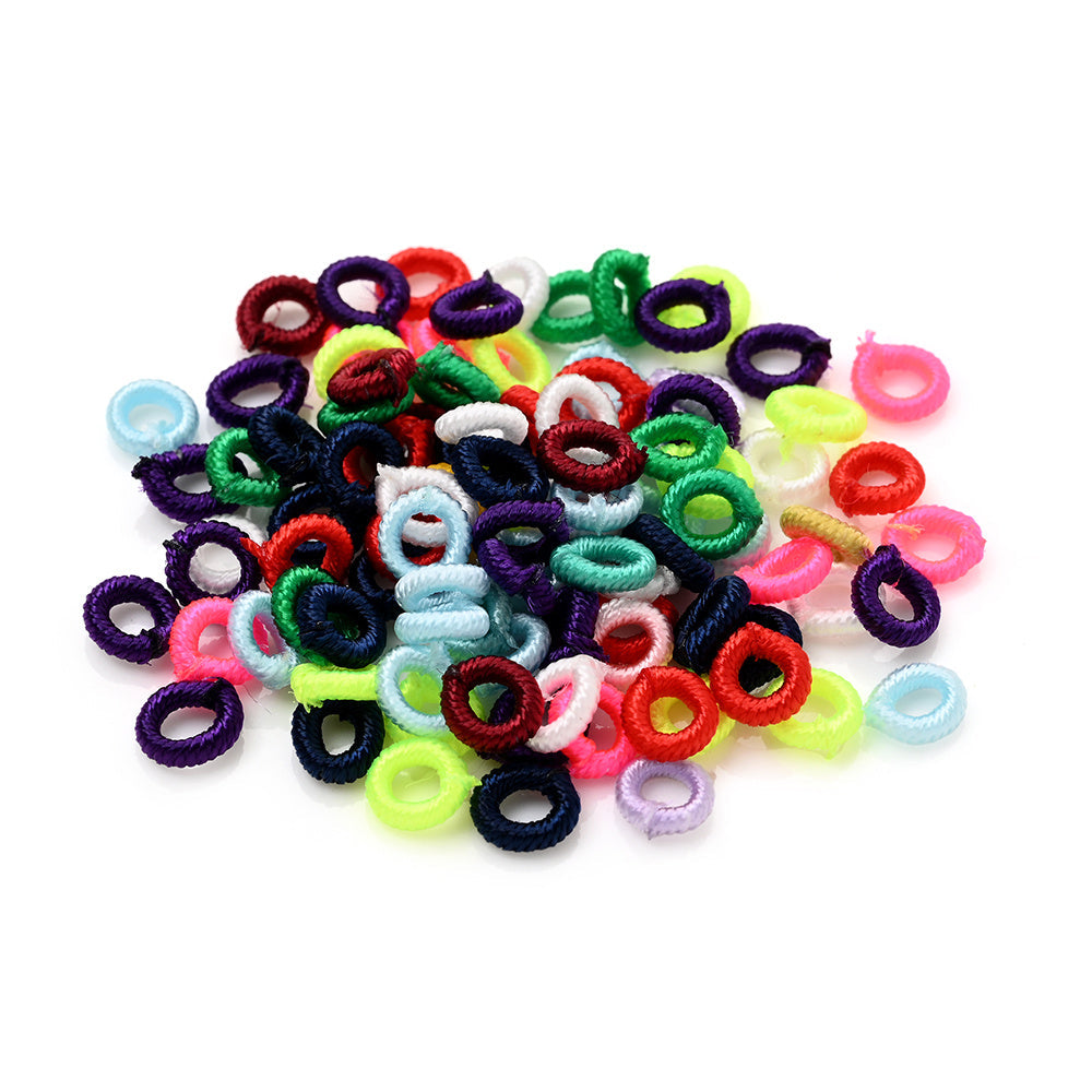 6 mm Polyester Pineapple Knot Coil Beads