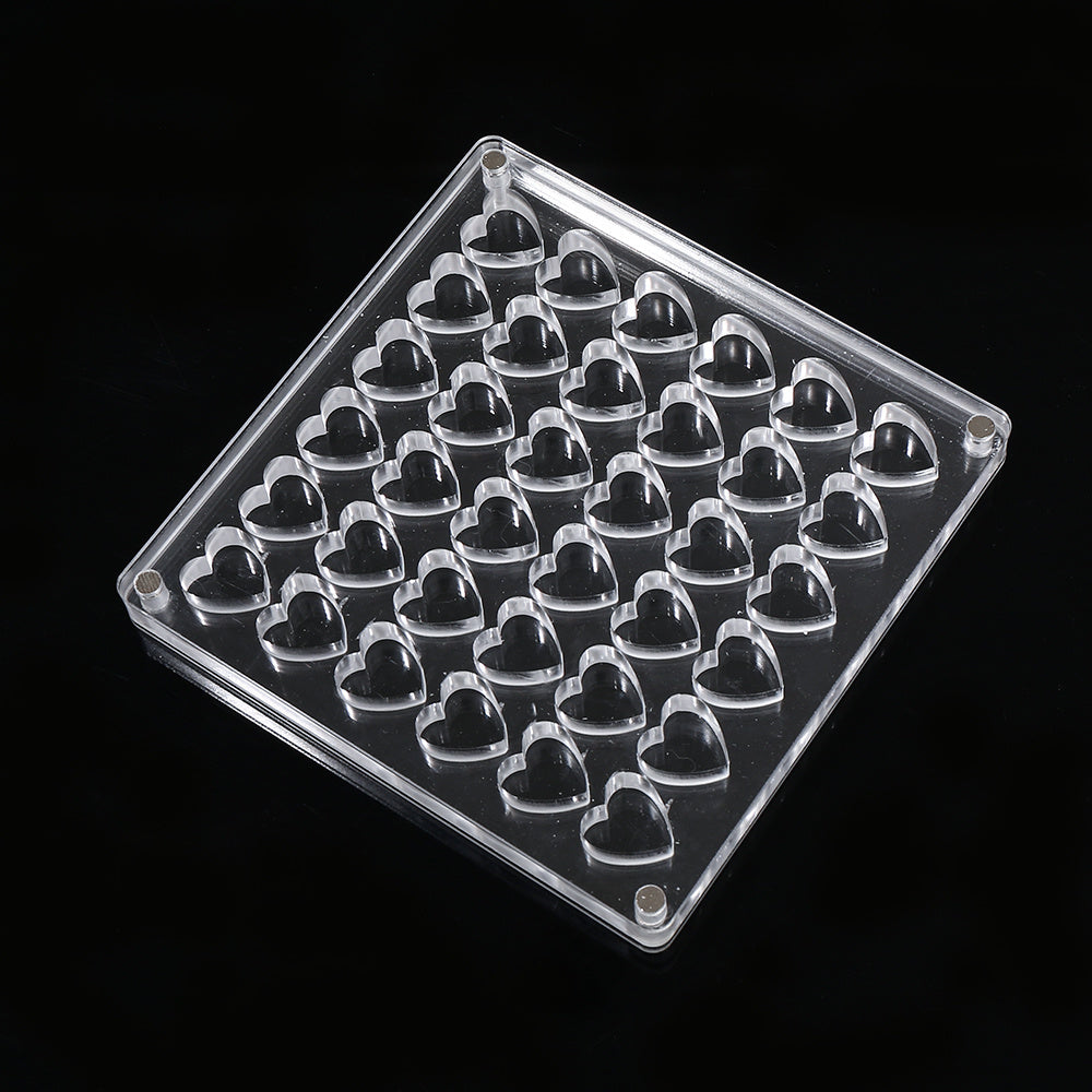 Transparent Multi-Compartment Plastic Display Box