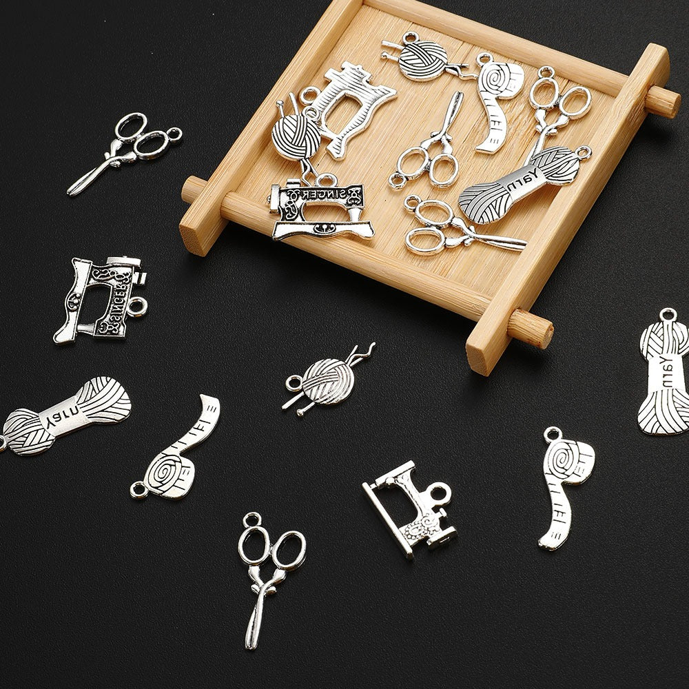 11-30 mm Alloy Pendant Sewing Charms