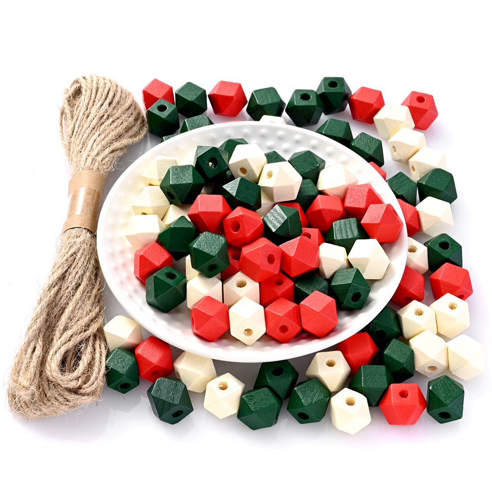 Christmas Silicone Round Beads