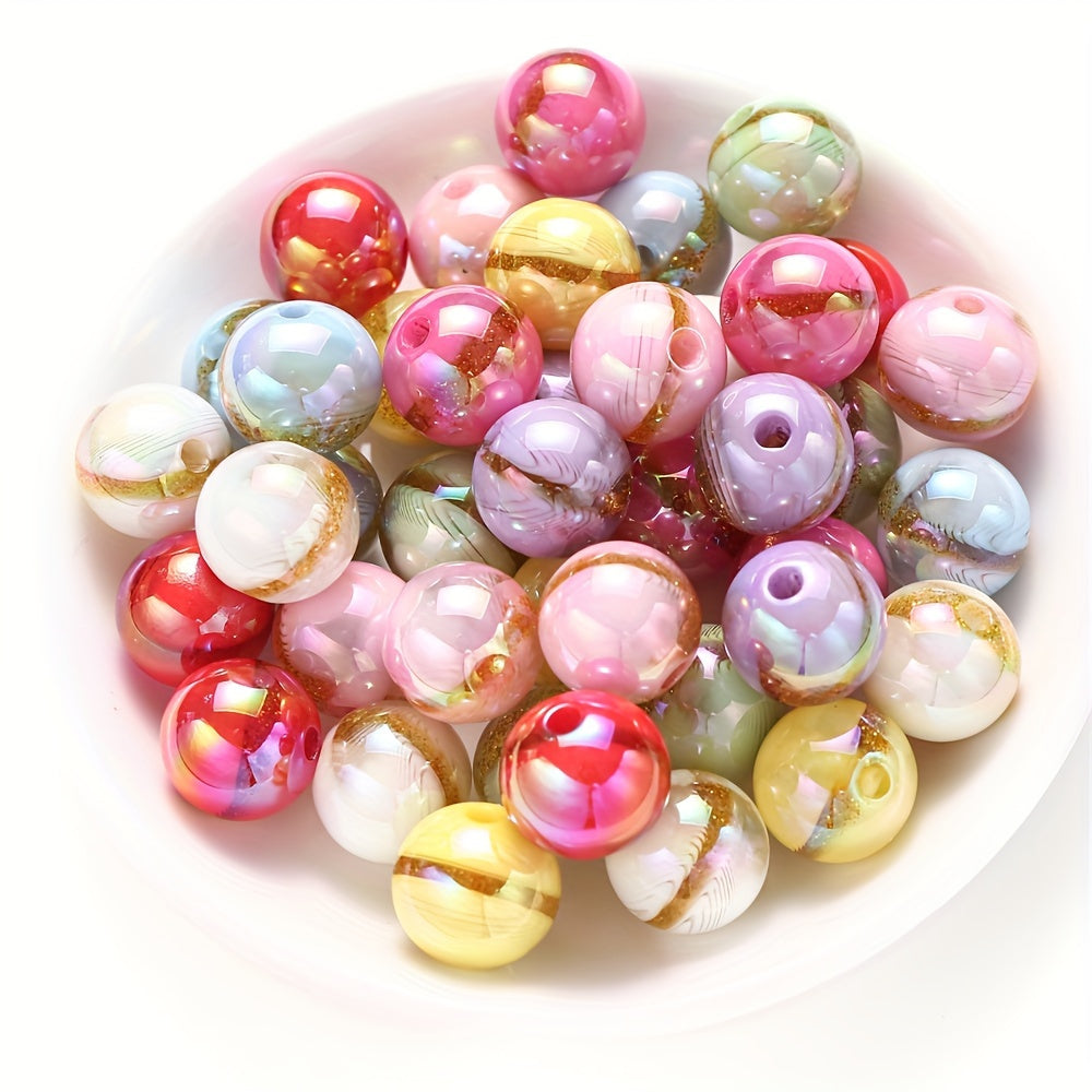 AB Cat's Eye Resin Beads