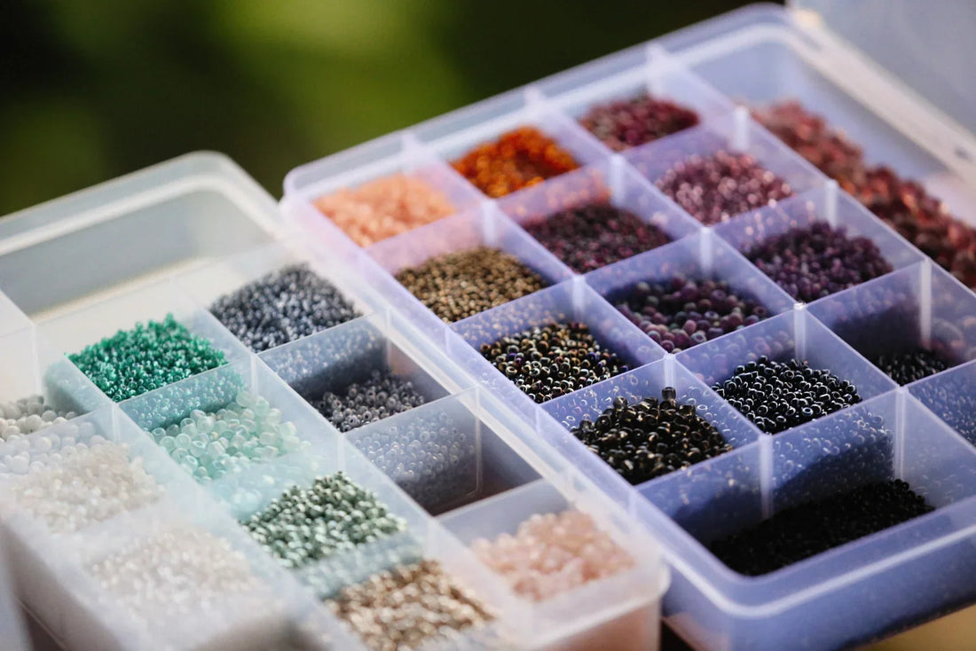 How to Store and Organize Beads by Size, Color and Material