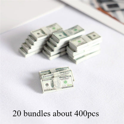 Mini Dollar Bill Nail Art Charms