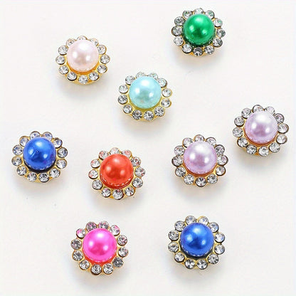 Acrylic Diamond Imitation Pearl Patches