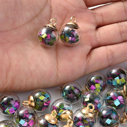 Transparent Glass Ball Pendants