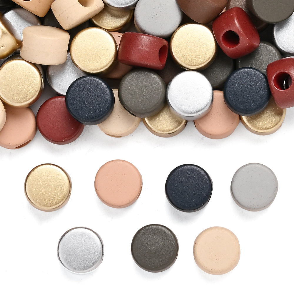 Morandi Color Acrylic Beads