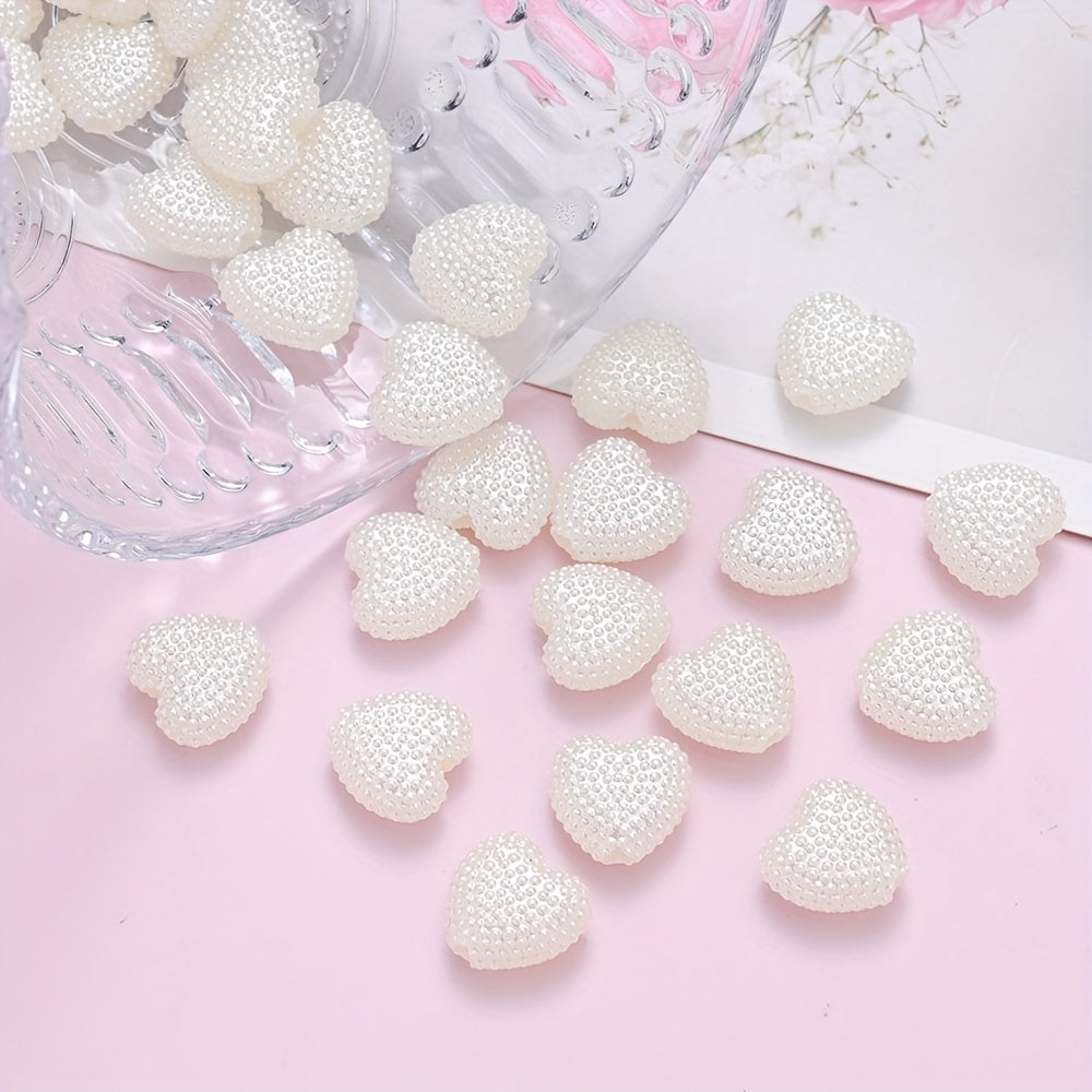 White Acrylic Love Beads