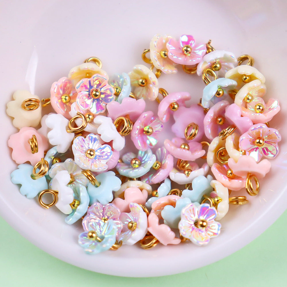 AB Resin Lily of The Valley Charms