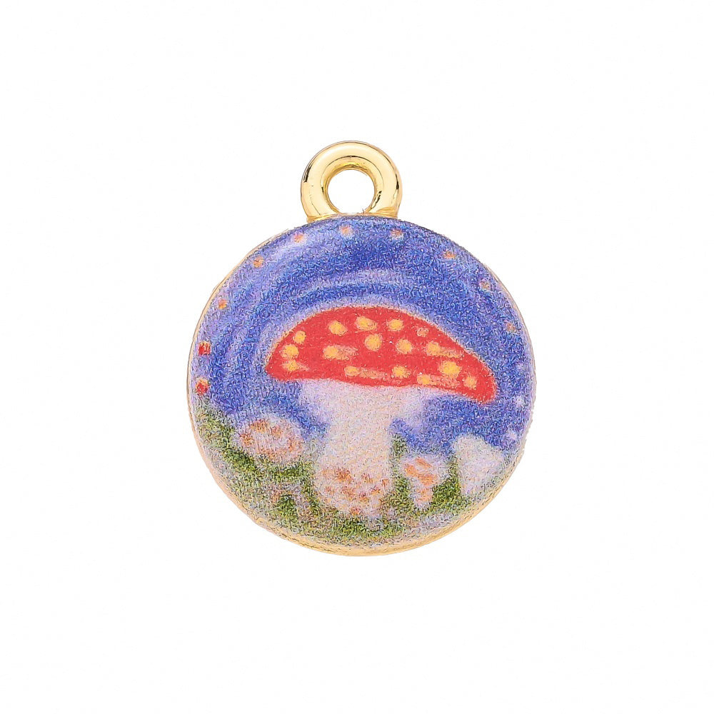 1-Piece Vintage Gold Animal & Nature Charm Pendant