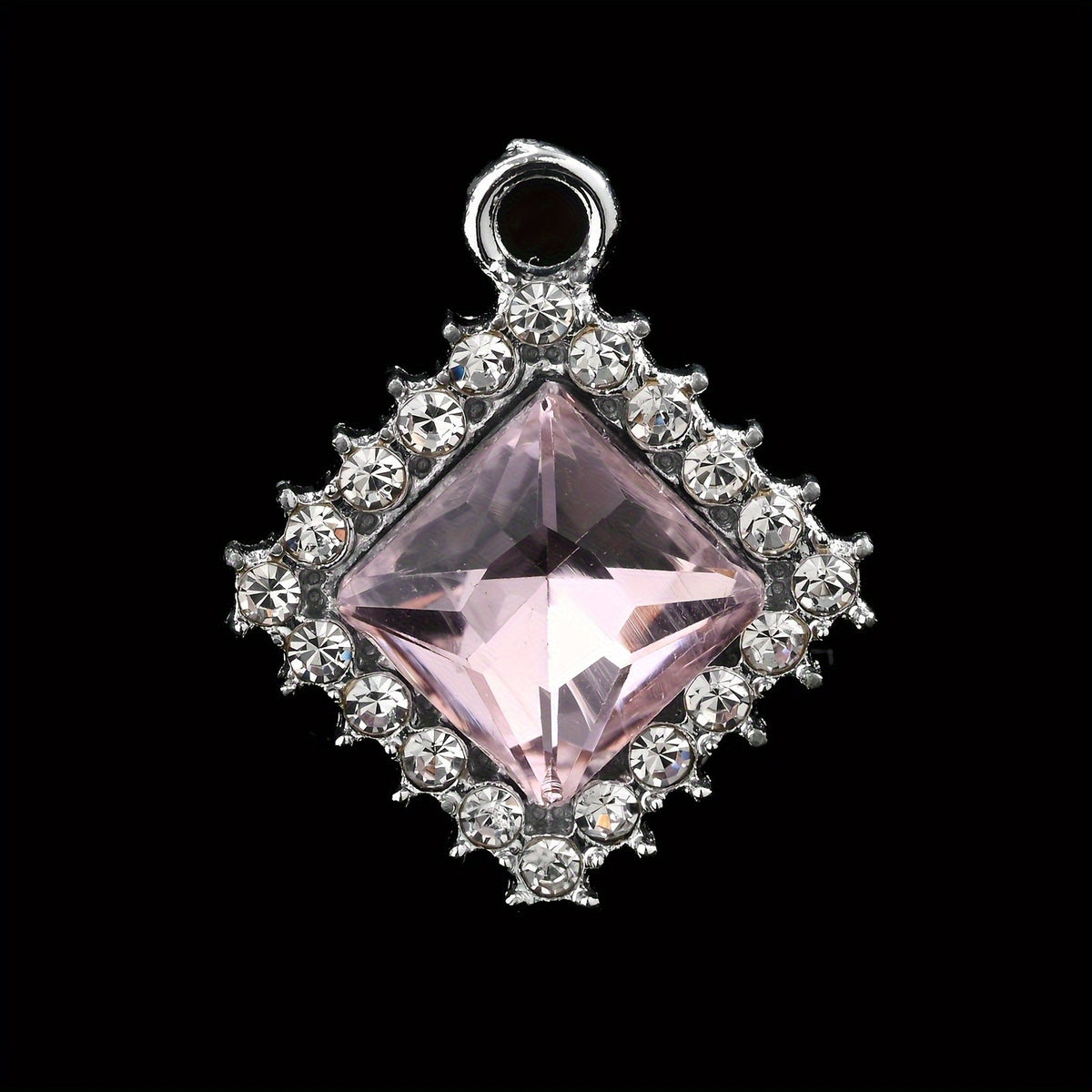 Square Alloy Pendant Set