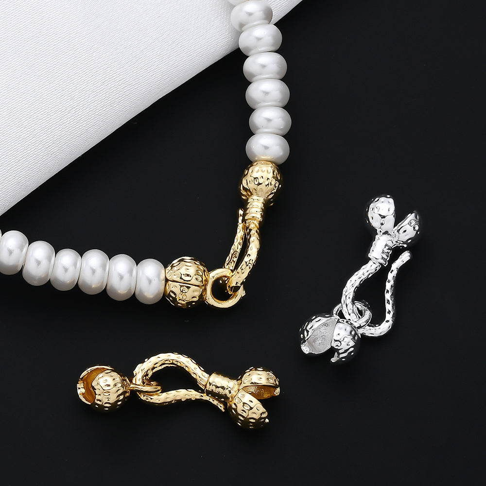 Gold Brass Fish Hook Clasps